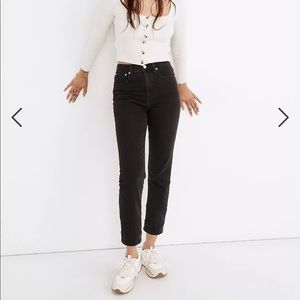 Madewell Classic Straight Jeans, lunar wash